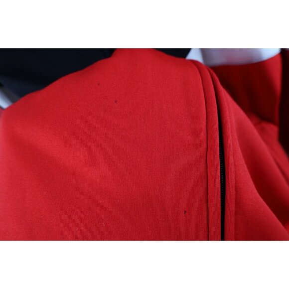 Retro Adidas Mens XL Distressed Chicago Bulls Basketball Warm Up Track Jacket - Picture 8 of 16